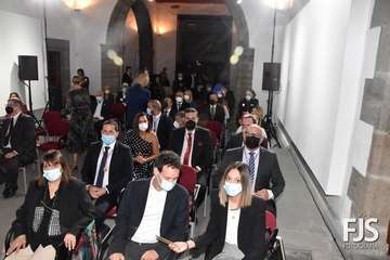 Entrega del título de Hijo Predilecto a Luis Arencibia a título póstumo/Francisco Javier Santana y TA.